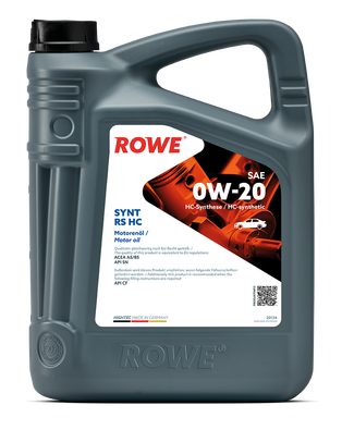 HIGHTEC SYNT RS HC SAE 0W-20, Проспект Партс