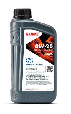 HIGHTEC SYNT RS C5 SAE 0W-20 NEW, Проспект Партс