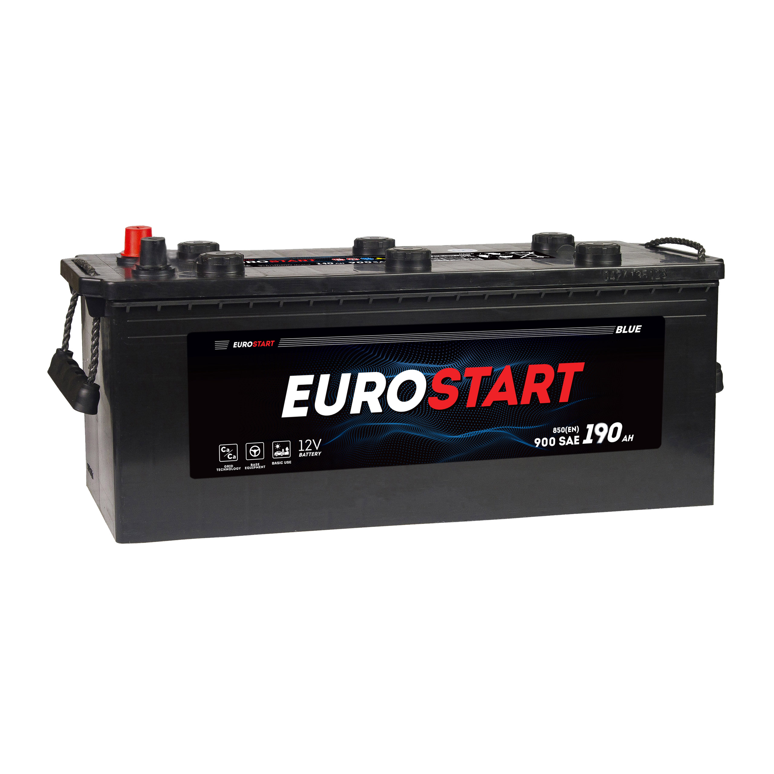 Аккумуляторная батарея EUROSTART Blue Professional 190Ah R+ RT 1200 A 510x218x225, Проспект Партс