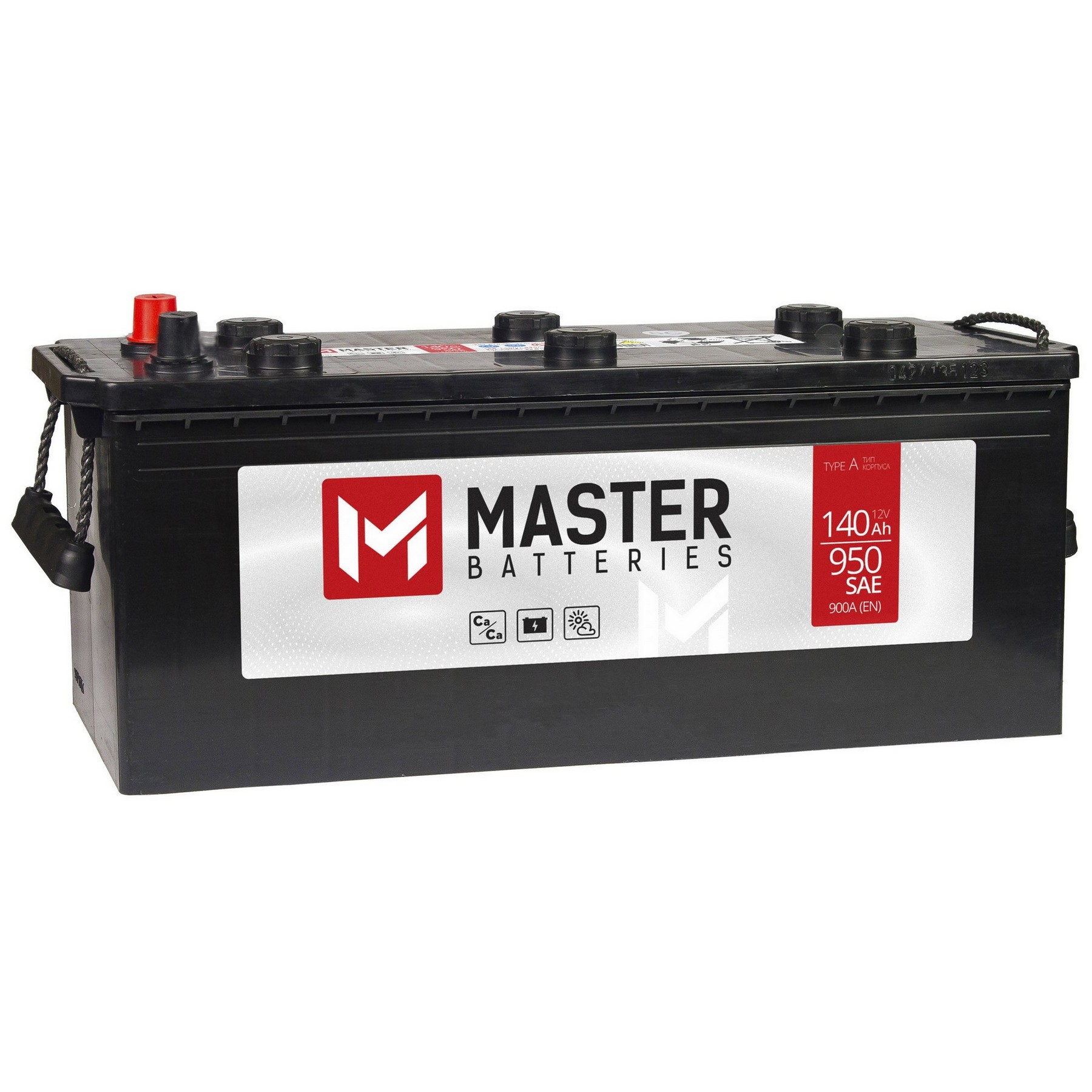 Аккумуляторная батарея MASTER BATTERIES 140Ah L+ 900 A 513x189x218, Проспект Партс