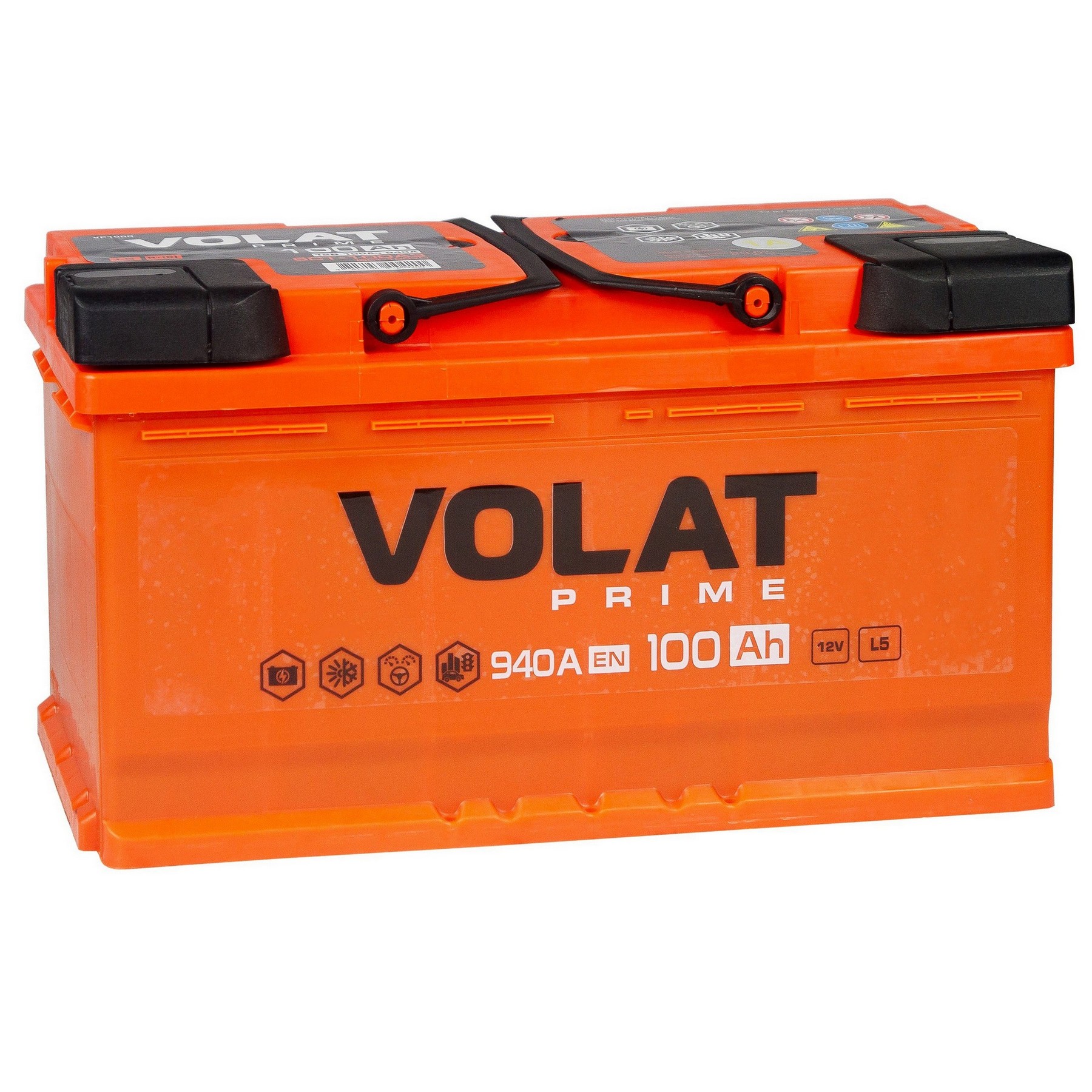 Аккумуляторная батарея VOLAT Prime 100Ah L+ 940 A 353x175x190, Проспект Партс