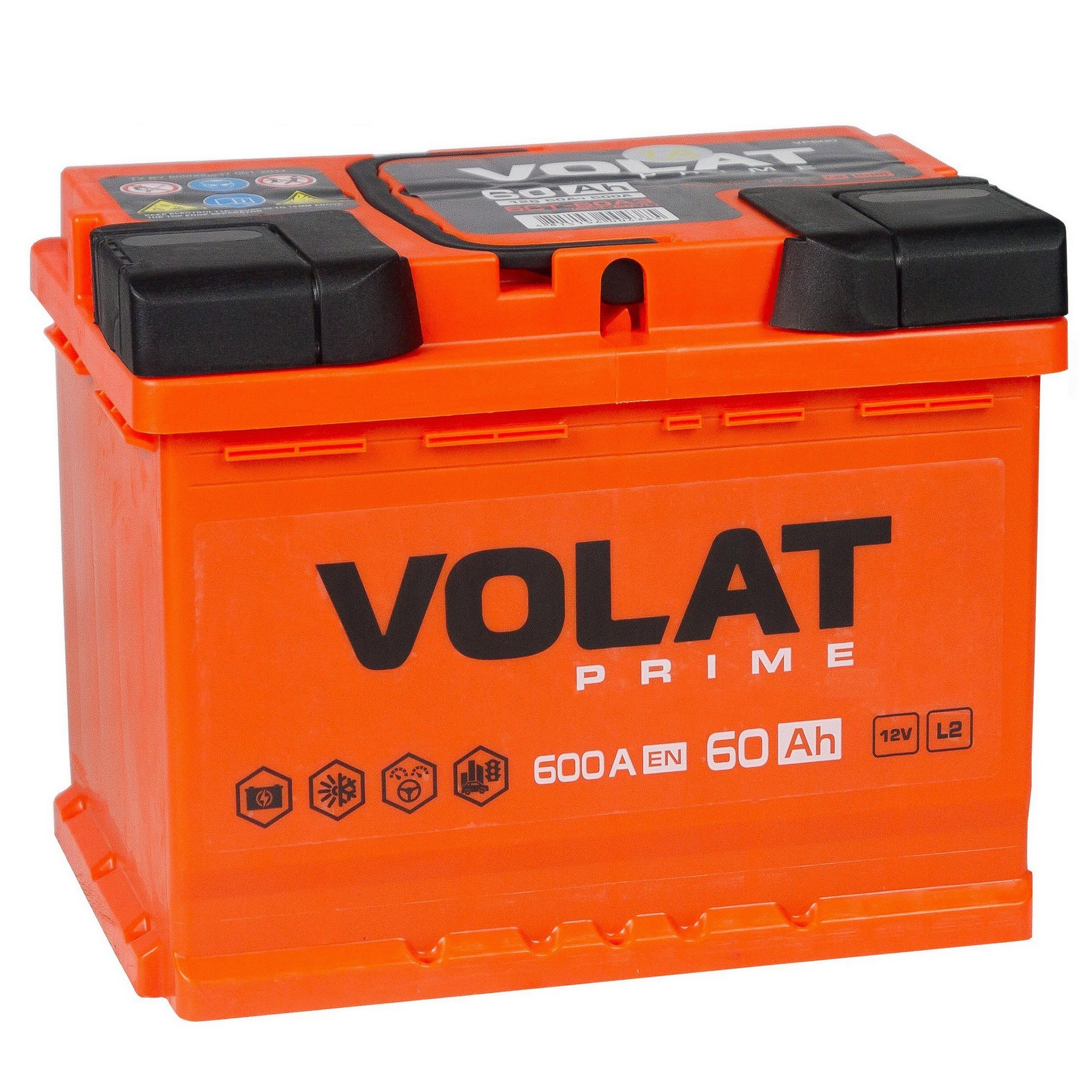 Аккумуляторная батарея VOLAT Prime 60Ah L+ 590 A 242x175x190, Проспект Партс